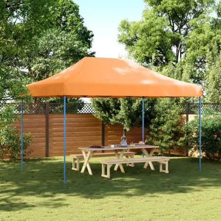 Tienda de fiesta plegable Pop-Up naranja 410x279x315 cm de vidaXL, Carpas y cenadores - Ref: Foro24-4005009, Precio: 131,07 €...