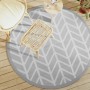 Alfombra de exterior ARAKIL gris Ø160 cm PP de vidaXL, Protectores para exterior - Ref: Foro24-368549, Precio: 30,37 €, Descu...