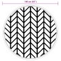 Alfombra de exterior ARAKIL gris Ø160 cm PP de vidaXL, Protectores para exterior - Ref: Foro24-368549, Precio: 30,37 €, Descu...