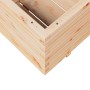 Jardinera madera maciza de pino 110x60x49,5 cm de vidaXL, Maceteros y jardineras - Ref: Foro24-3282569, Precio: 188,75 €, Des...