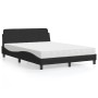 Cama con colchón terciopelo negro 120x200 cm de vidaXL, Camas y somieres - Ref: Foro24-3208373, Precio: 316,98 €, Descuento: %