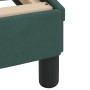 Cama con colchón terciopelo verde oscuro 140x200 cm de vidaXL, Camas y somieres - Ref: Foro24-3208414, Precio: 346,91 €, Desc...