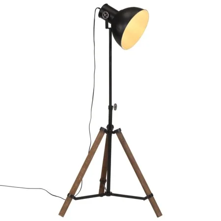 Lámpara de pie negra 25 W E27 75x75x90-150 cm de vidaXL, Lámparas - Ref: Foro24-371892, Precio: 121,31 €, Descuento: %