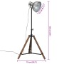 Lámpara de pie plateado vintage 25 W E27 75x75x90-150 cm de vidaXL, Lámparas - Ref: Foro24-371890, Precio: 73,94 €, Descuento: %