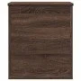 Caja de almacenaje madera ingeniería roble marrón 40x42x46 cm de vidaXL, Baúles de almacenamiento - Ref: Foro24-840652, Preci...
