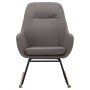 Silla mecedora de tela gris claro de vidaXL, Mecedoras - Ref: Foro24-289537, Precio: 146,26 €, Descuento: %