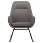 Silla mecedora de tela gris claro de vidaXL, Mecedoras - Ref: Foro24-289537, Precio: 144,64 €, Descuento: %