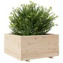 Jardinera madera maciza de pino 90x90x49,5 cm de vidaXL, Maceteros y jardineras - Ref: Foro24-3282534, Precio: 197,71 €, Desc...