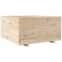 Jardinera madera maciza de pino 90x90x49,5 cm de vidaXL, Maceteros y jardineras - Ref: Foro24-3282534, Precio: 200,22 €, Desc...