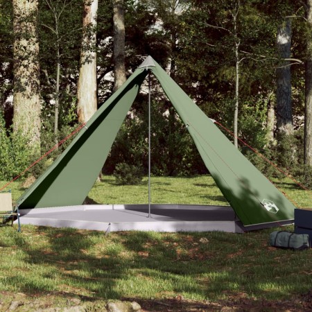 Tienda de campaña familiar tipi 8 personas impermeable verde de vidaXL, Tiendas de campaña - Ref: Foro24-94582, Precio: 78,40...