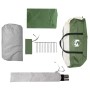 Tienda de campaña familiar tipi 8 personas impermeable verde de vidaXL, Tiendas de campaña - Ref: Foro24-94582, Precio: 78,40...