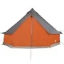 Tienda familiar tipi 10 personas impermeable gris naranja de vidaXL, Tiendas de campaña - Ref: Foro24-94596, Precio: 231,40 €...
