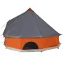 Tienda familiar tipi 10 personas impermeable gris naranja de vidaXL, Tiendas de campaña - Ref: Foro24-94596, Precio: 231,40 €...