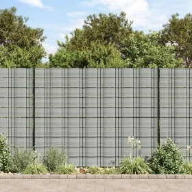 Pantallas privacidad jardín 10 uds PVC gris piedra 252,5x19 cm by vidaXL, fence panels - Ref: Foro24-4005545, Price: 38,10 €,...