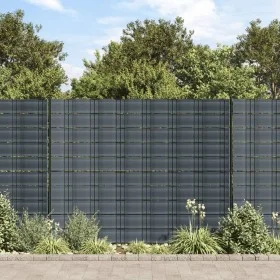 Pantallas de privacidad de jardín 10 uds PVC negras 252,5x19 cm by vidaXL, fence panels - Ref: Foro24-4005547, Price: 33,19 €...