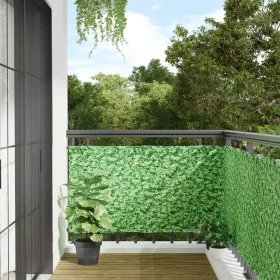 Pantalla de privacidad de balcón PVC plantas verde 800x75 cm by vidaXL, fence panels - Ref: Foro24-4005409, Price: 39,82 €, D...