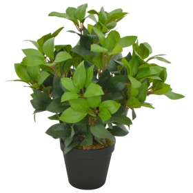Planta artificial árbol de laurel con macetero 40 cm verde de vidaXL, Flora artificial - Ref: Foro24-280177, Precio: 31,64 €,...