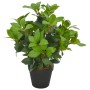 Planta artificial árbol de laurel con macetero 40 cm verde de vidaXL, Flora artificial - Ref: Foro24-280177, Precio: 31,64 €,...