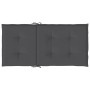 Cojín silla jardín respaldo bajo 6 uds tela Oxford antracita de vidaXL, Cojines para sillas y sofás - Ref: Foro24-314131, Pre...