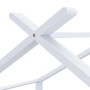 Estructura de cama infantil madera maciza pino blanco 70x140 cm de vidaXL, Cunas y camas para niños - Ref: Foro24-289610, Pre...