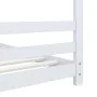 Estructura de cama infantil madera maciza pino blanco 70x140 cm de vidaXL, Cunas y camas para niños - Ref: Foro24-289610, Pre...