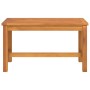 Banco de jardín madera maciza de acacia 80x35x45 cm de vidaXL, Bancos de jardín - Ref: Foro24-319418, Precio: 100,33 €, Descu...