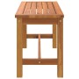 Banco de jardín madera maciza de acacia 80x35x45 cm de vidaXL, Bancos de jardín - Ref: Foro24-319418, Precio: 100,33 €, Descu...