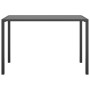 Mesa de comedor para jardín acero gris antracita 110x54x70 cm de vidaXL, Mesas de jardín - Ref: Foro24-364600, Precio: 125,89...