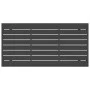 Mesa de comedor para jardín acero gris antracita 110x54x70 cm de vidaXL, Mesas de jardín - Ref: Foro24-364600, Precio: 121,77...