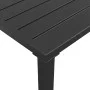 Mesa de comedor para jardín acero gris antracita 110x54x70 cm de vidaXL, Mesas de jardín - Ref: Foro24-364600, Precio: 121,77...