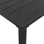 Mesa de comedor para jardín acero gris antracita 110x54x70 cm de vidaXL, Mesas de jardín - Ref: Foro24-364600, Precio: 125,89...