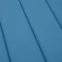 Cojín para tumbona tela azul melange 200x60x4 cm de vidaXL, Cojines para sillas y sofás - Ref: Foro24-4002513, Precio: 43,26 ...