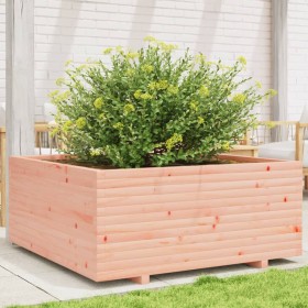 Jardinera madera maciza de abeto Douglas 110x110x49,5 cm de vidaXL, Maceteros y jardineras - Ref: Foro24-3282547, Precio: 263...