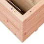 Jardinera madera maciza de abeto Douglas 110x110x49,5 cm de vidaXL, Maceteros y jardineras - Ref: Foro24-3282547, Precio: 260...