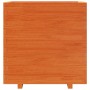 Jardinera madera maciza de pino marrón cera 70x40x72,5 cm de vidaXL, Maceteros y jardineras - Ref: Foro24-3282591, Precio: 20...