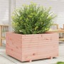 Jardinera madera maciza de abeto Douglas 80x80x49,5 cm de vidaXL, Maceteros y jardineras - Ref: Foro24-3282532, Precio: 187,3...