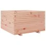Jardinera madera maciza de abeto Douglas 80x80x49,5 cm de vidaXL, Maceteros y jardineras - Ref: Foro24-3282532, Precio: 185,0...