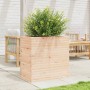Jardinera madera maciza de pino 70x40x68,5 cm de vidaXL, Maceteros y jardineras - Ref: Foro24-3282484, Precio: 157,38 €, Desc...