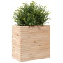 Jardinera madera maciza de pino 70x40x68,5 cm de vidaXL, Maceteros y jardineras - Ref: Foro24-3282484, Precio: 157,38 €, Desc...