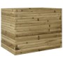 Jardinera madera de pino impregnada 90x60x68,5 cm de vidaXL, Maceteros y jardineras - Ref: Foro24-3282503, Precio: 228,17 €, ...