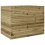 Jardinera madera de pino impregnada 90x60x68,5 cm de vidaXL, Maceteros y jardineras - Ref: Foro24-3282503, Precio: 225,14 €, ...