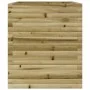 Jardinera madera de pino impregnada 90x60x68,5 cm de vidaXL, Maceteros y jardineras - Ref: Foro24-3282503, Precio: 225,14 €, ...