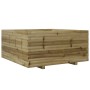 Jardinera madera de pino impregnada 100x100x49,5 cm de vidaXL, Maceteros y jardineras - Ref: Foro24-3282543, Precio: 240,97 €...