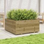 Jardinera madera de pino impregnada 100x100x49,5 cm de vidaXL, Maceteros y jardineras - Ref: Foro24-3282543, Precio: 240,97 €...