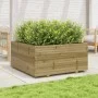 Jardinera madera de pino impregnada 100x100x49,5 cm de vidaXL, Maceteros y jardineras - Ref: Foro24-3282543, Precio: 237,92 €...