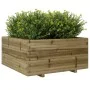 Jardinera madera de pino impregnada 100x100x49,5 cm de vidaXL, Maceteros y jardineras - Ref: Foro24-3282543, Precio: 237,92 €...