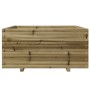 Jardinera madera de pino impregnada 100x100x49,5 cm de vidaXL, Maceteros y jardineras - Ref: Foro24-3282543, Precio: 240,97 €...