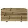 Jardinera madera de pino impregnada 100x100x49,5 cm de vidaXL, Maceteros y jardineras - Ref: Foro24-3282543, Precio: 237,92 €...
