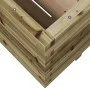 Jardinera madera de pino impregnada 100x100x49,5 cm de vidaXL, Maceteros y jardineras - Ref: Foro24-3282543, Precio: 237,92 €...