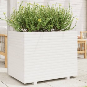 Jardinera madera maciza de pino blanco 90x60x72,5 cm de vidaXL, Maceteros y jardineras - Ref: Foro24-3282605, Precio: 282,80 ...